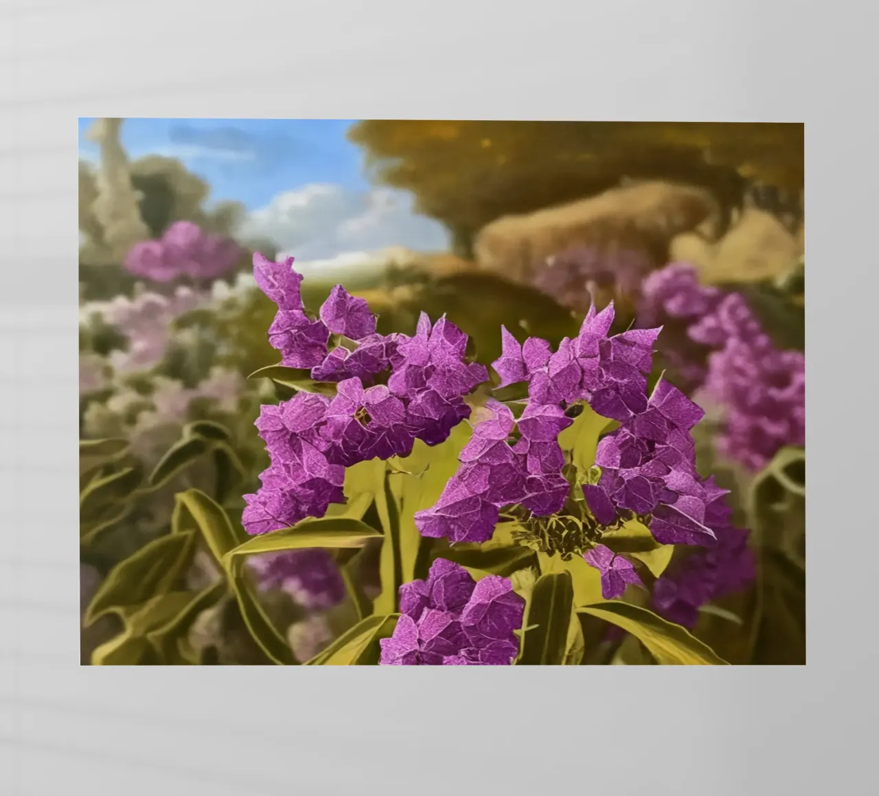 Blumen_8 pellicola backlit da Impressionismus by LK