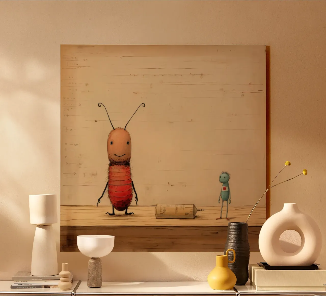 Minimal Termite 3 plexiglass da Minimal Animal Art