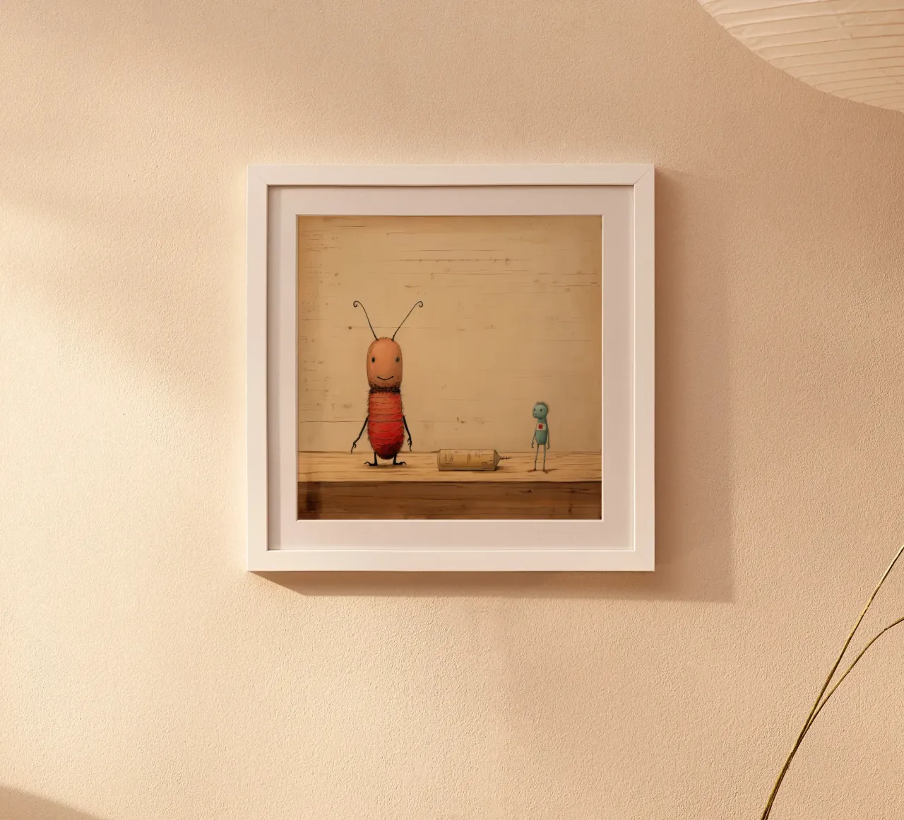 Termite minima poster da Minimal Animal Art