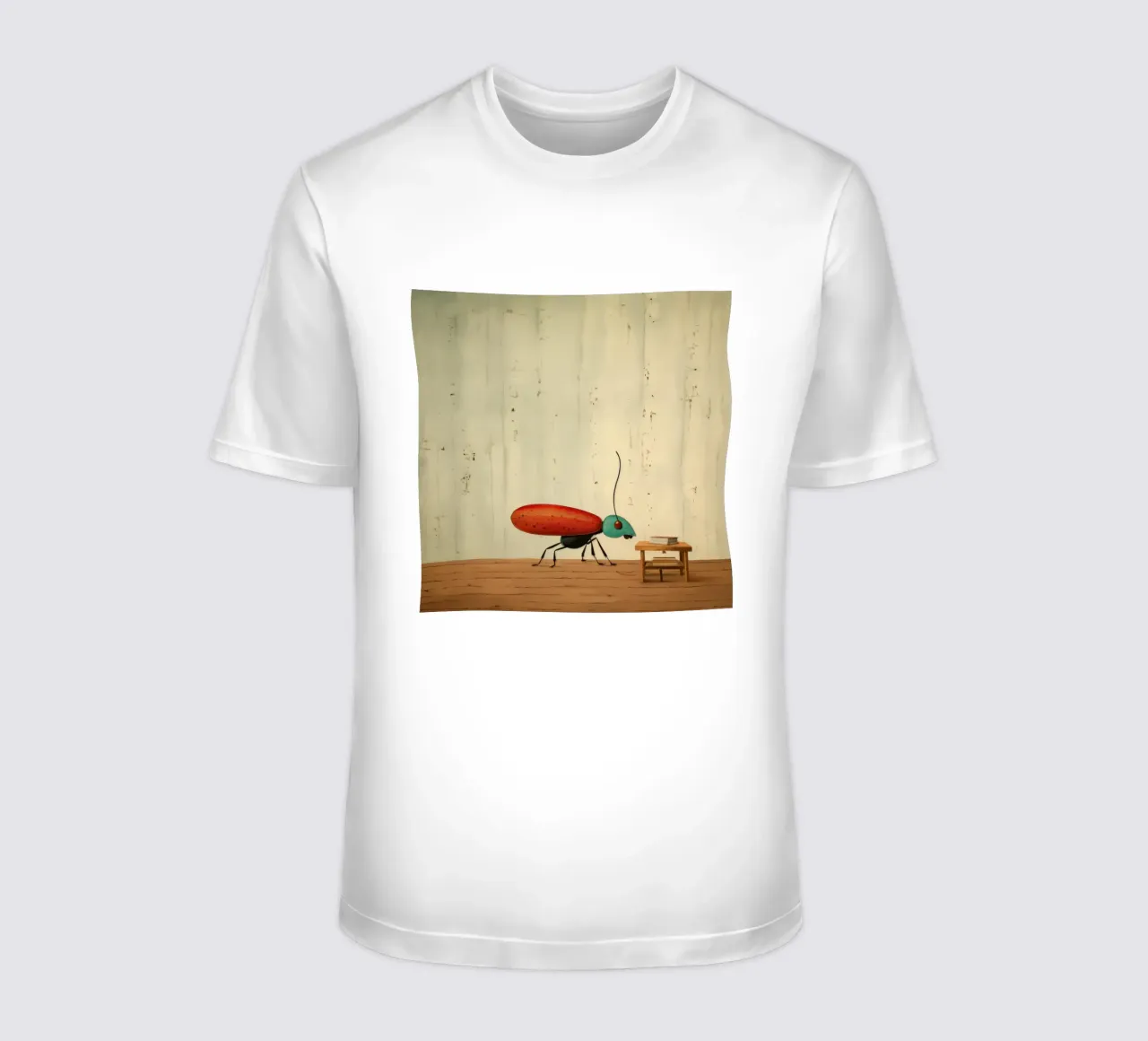 Minimal Termite 4 t-shirt da Minimal Animal Art