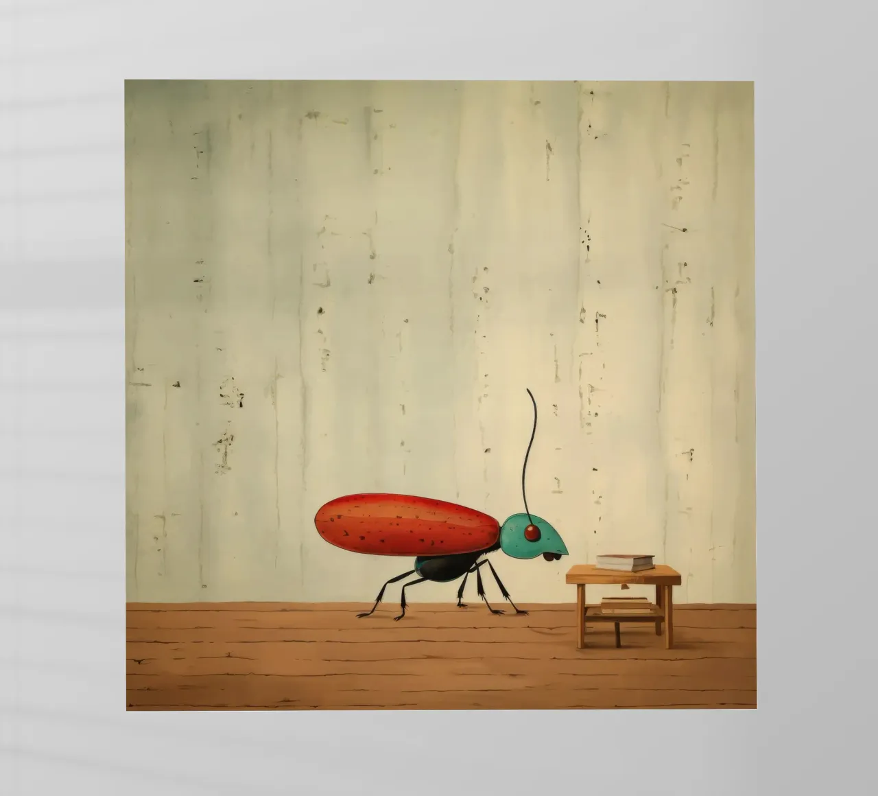 Minimal Termite 4 pellicola backlit da Minimal Animal Art
