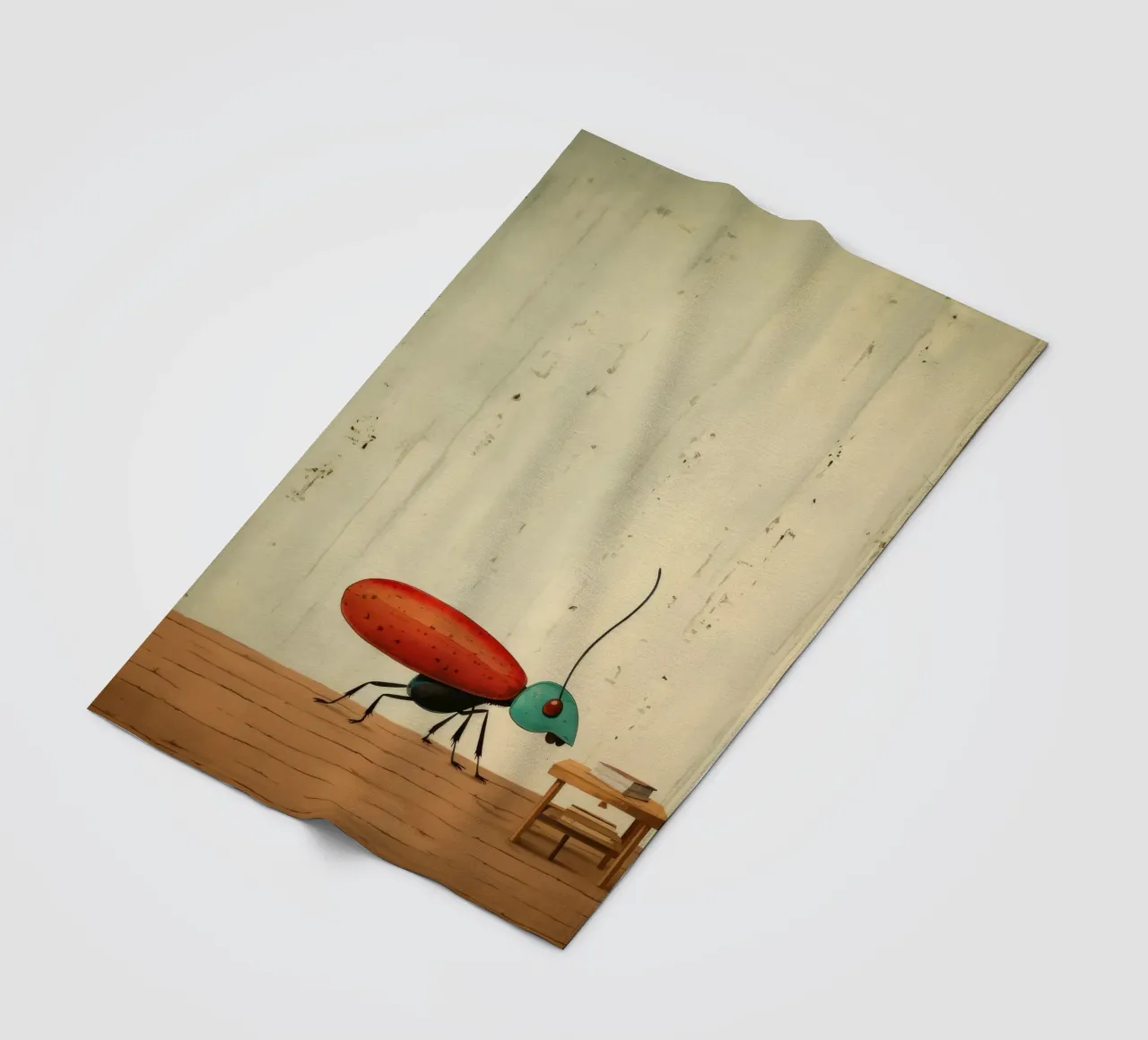 Minimal Termite 4 coperta in pile da Minimal Animal Art