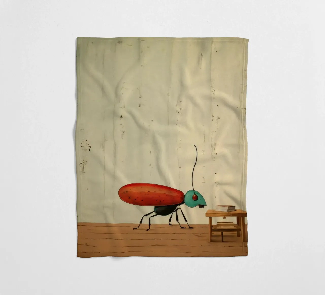 Minimal Termite 4 coperta in pile da Minimal Animal Art
