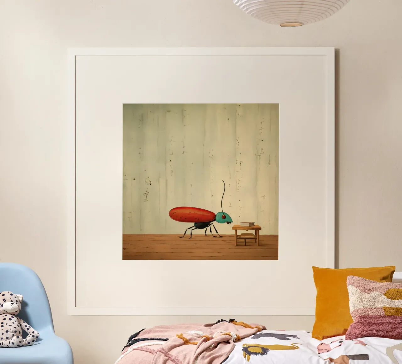 Termite minima poster da Minimal Animal Art