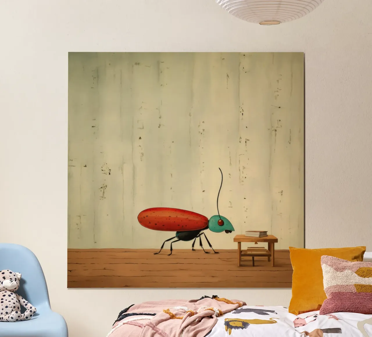 Termite minima poster da Minimal Animal Art