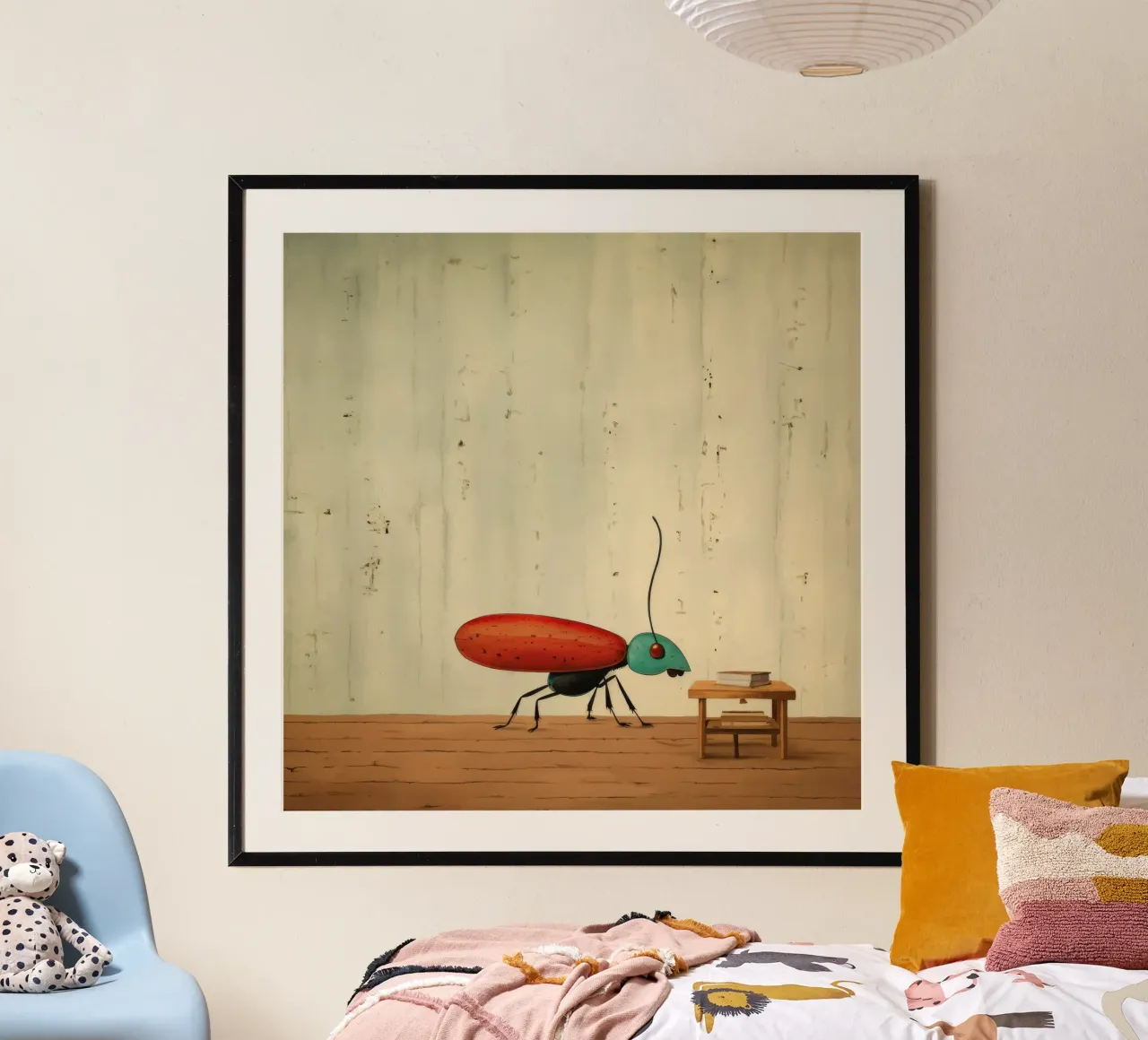 Termite minima poster da Minimal Animal Art