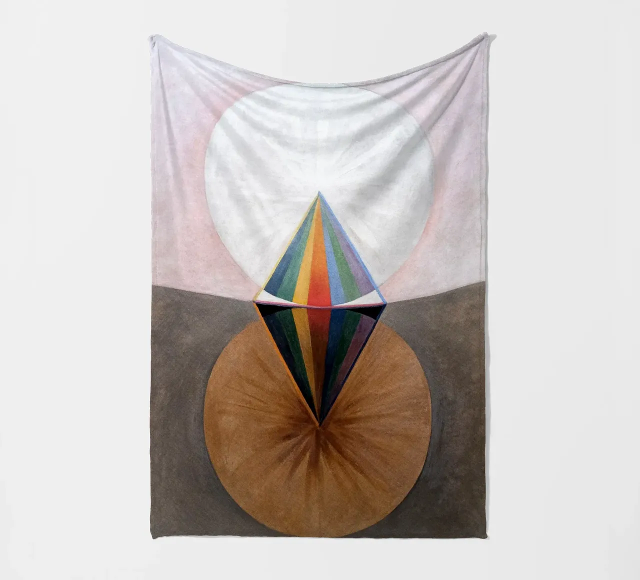 Hilma Af Klint - The Swan No 12 coperta in pile da apoloprints