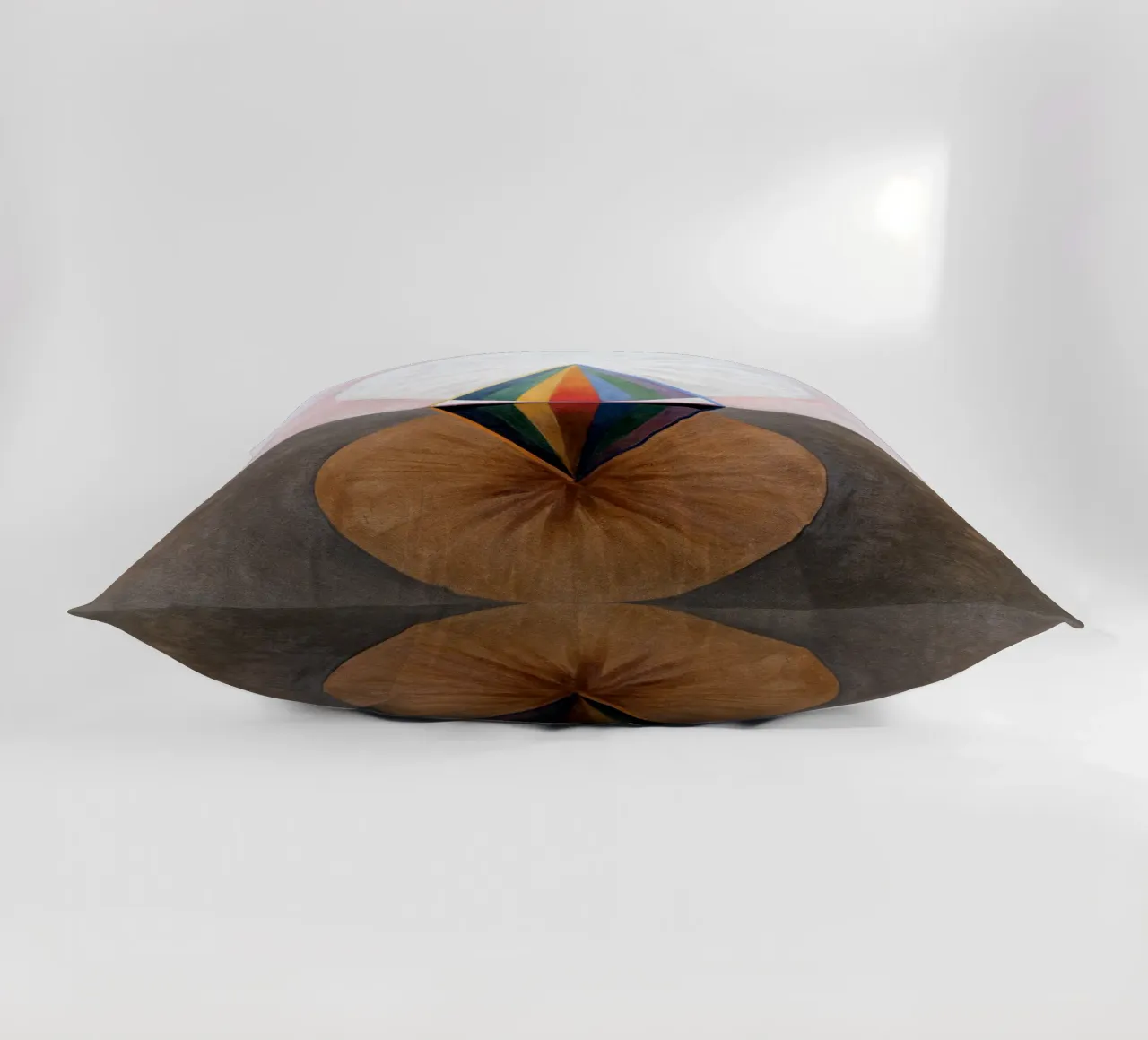 Hilma Af Klint - The Swan No 12 decorative cushion by apoloprints