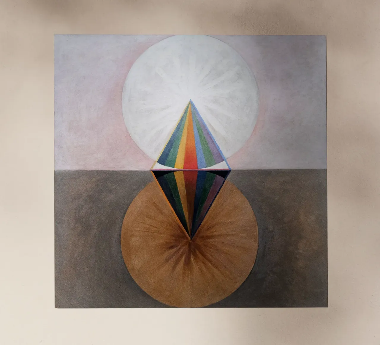 Hilma Af Klint - The Swan No 12 lámina retroiluminada de apoloprints