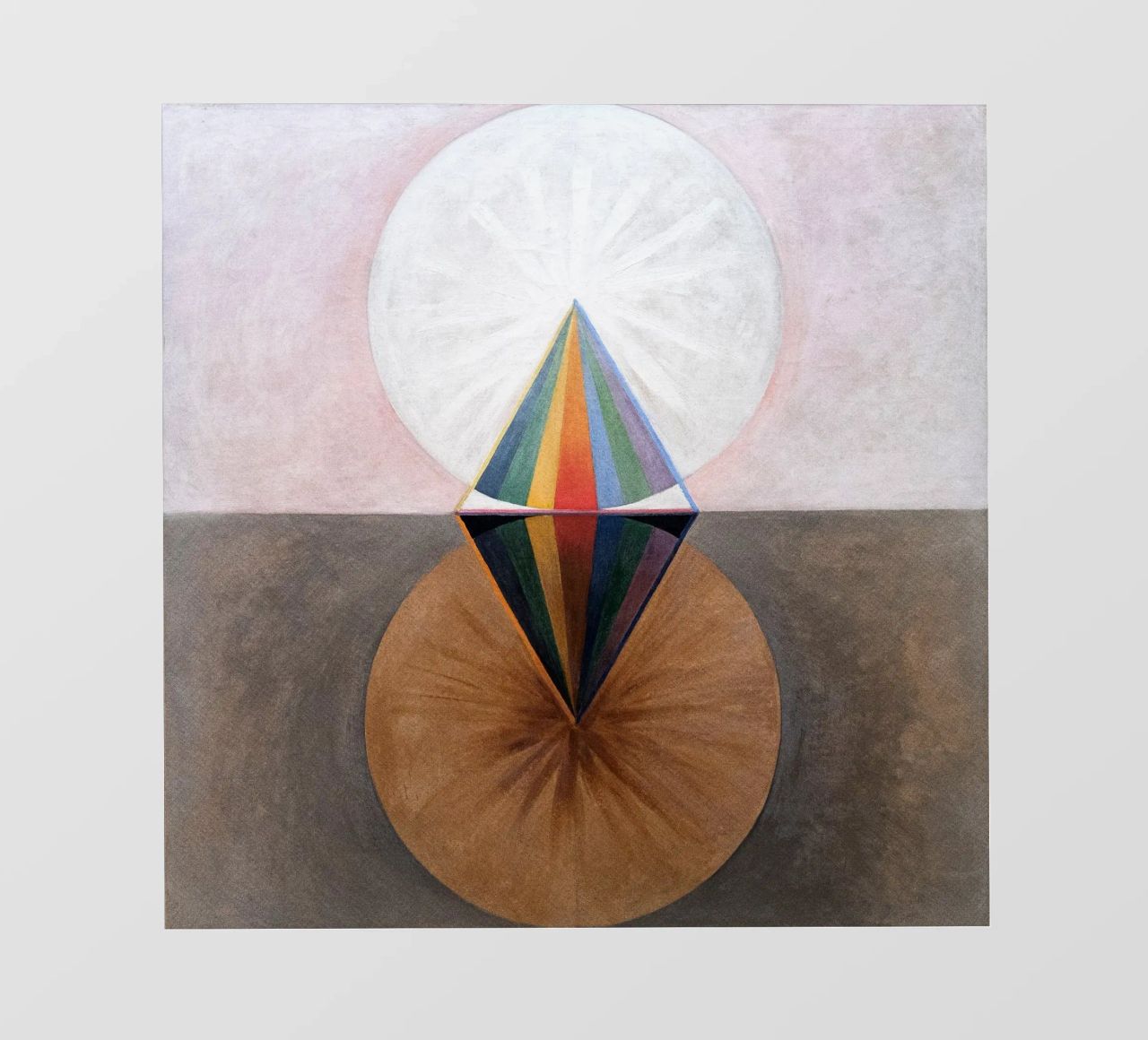 Hilma Af Klint - The Swan No 12 pellicola backlit da apoloprints