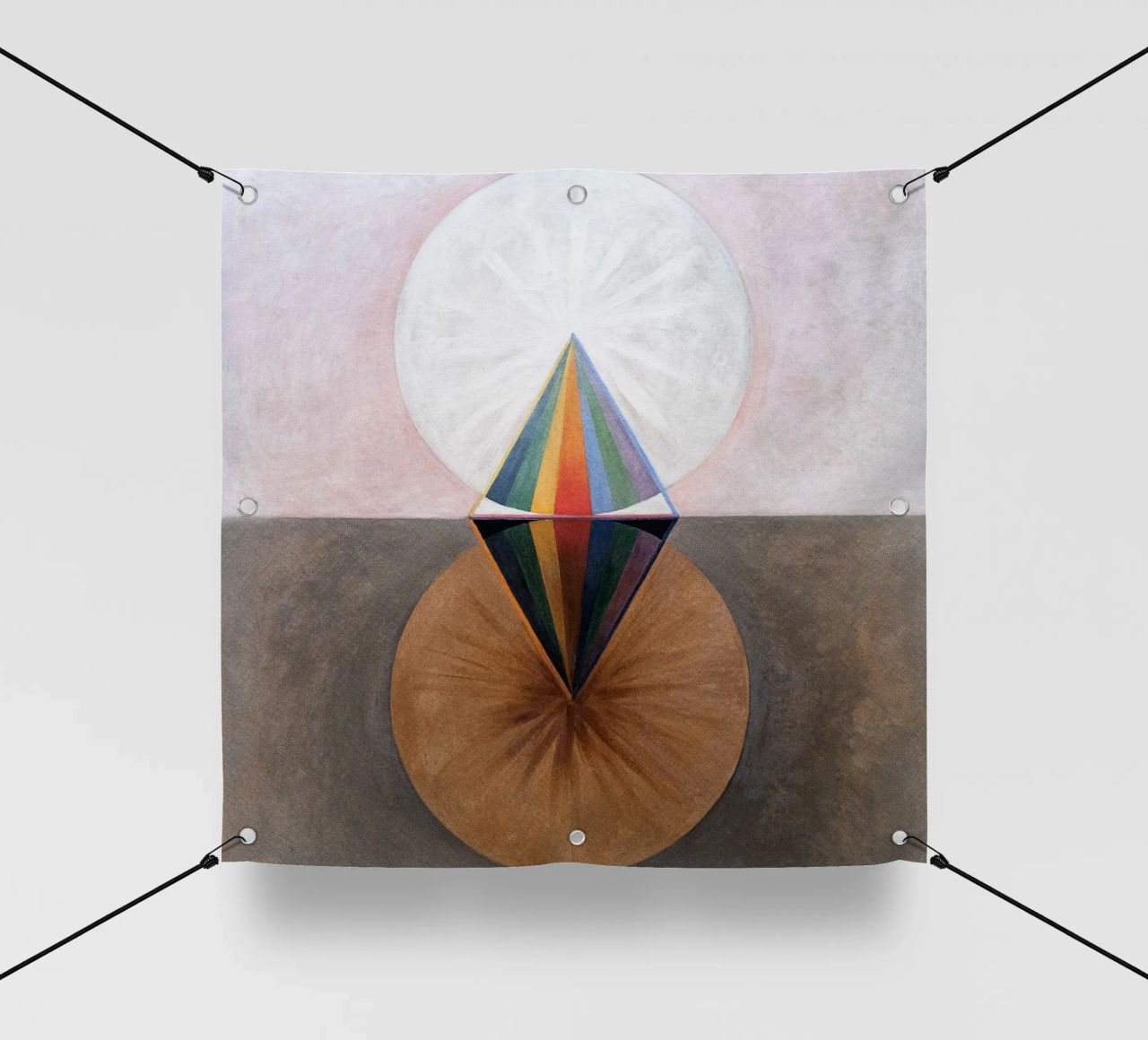 Hilma Af Klint - The Swan No 12 telo in pvc da apoloprints