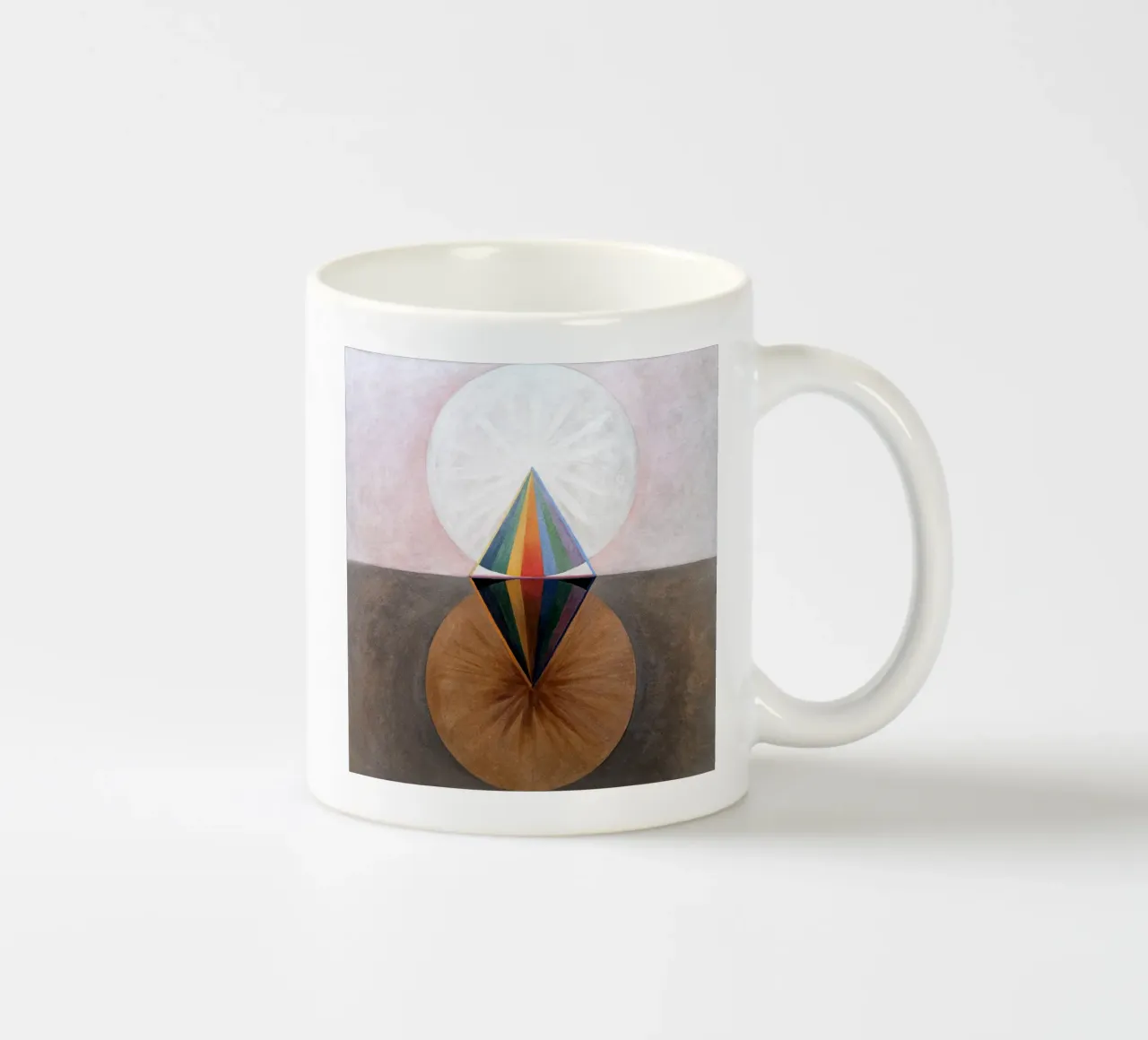 Hilma Af Klint - The Swan No 12 tazza in ceramica da apoloprints