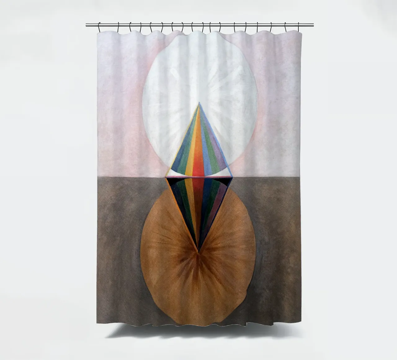 Hilma Af Klint - The Swan No 12 tenda da doccia da apoloprints