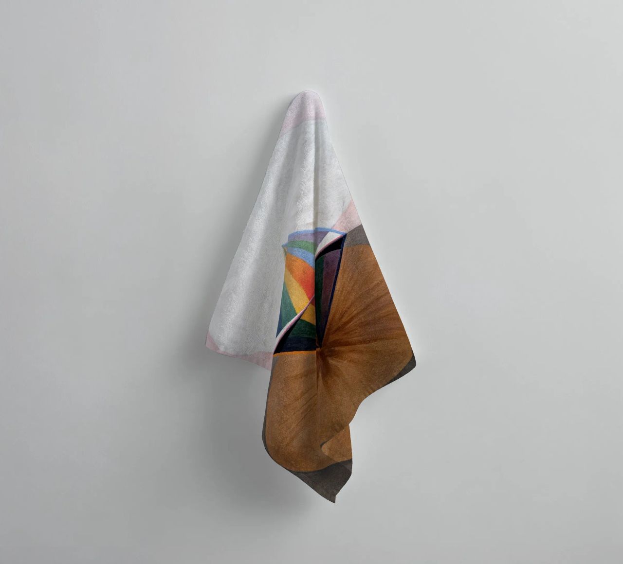 Hilma Af Klint - The Swan No 12 asciugamano da bagno da apoloprints