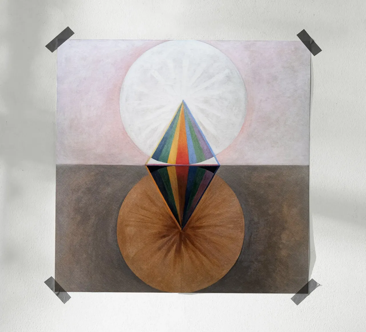 Hilma Af Klint - The Swan No 12 carta hahnemühle da apoloprints
