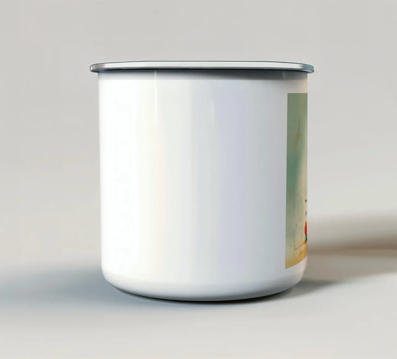 Termite minima 1 tazza in smalto da Minimal Animal Art
