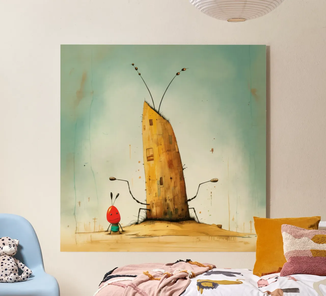 Termite minima 1 plexiglass da Minimal Animal Art