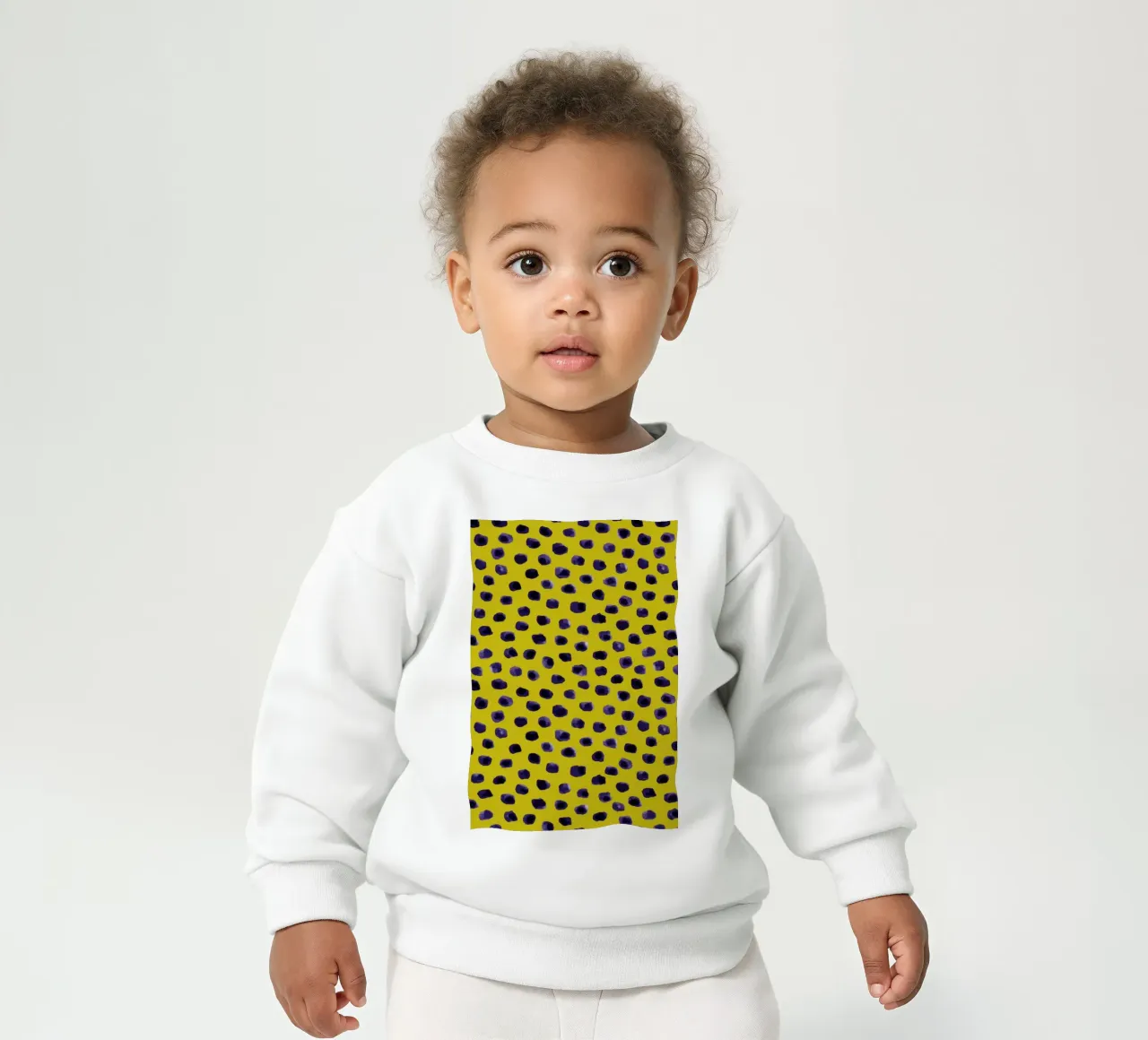 Blueberry Dots felpa neonato da Kind of Style