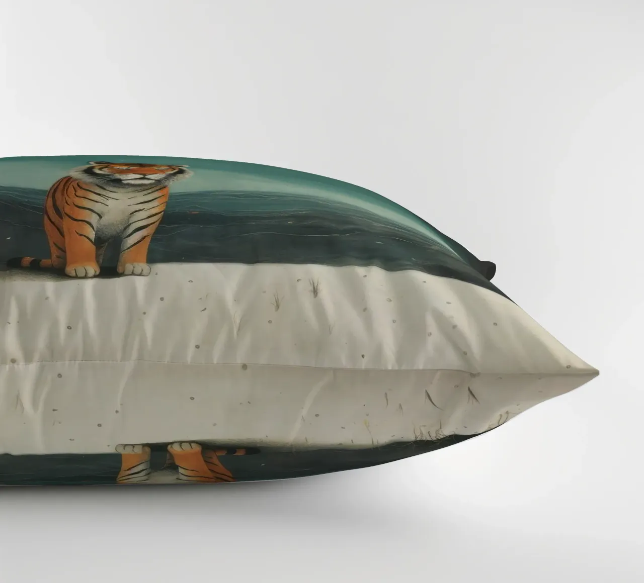 Tigre minima 3 cuscino da Minimal Animal Art