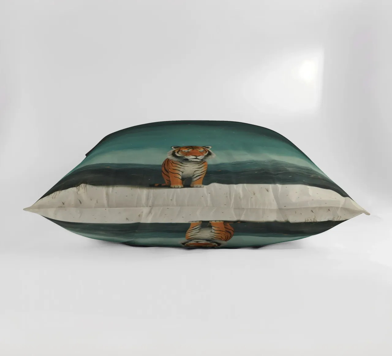 Tigre minima 3 cuscino da Minimal Animal Art