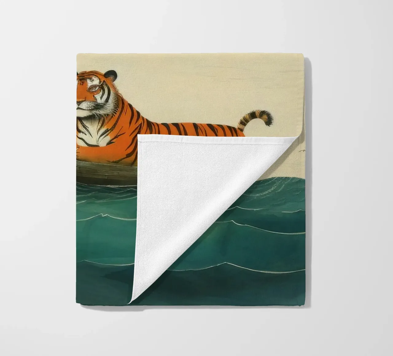 Tigre minima 1 telo mare da Minimal Animal Art