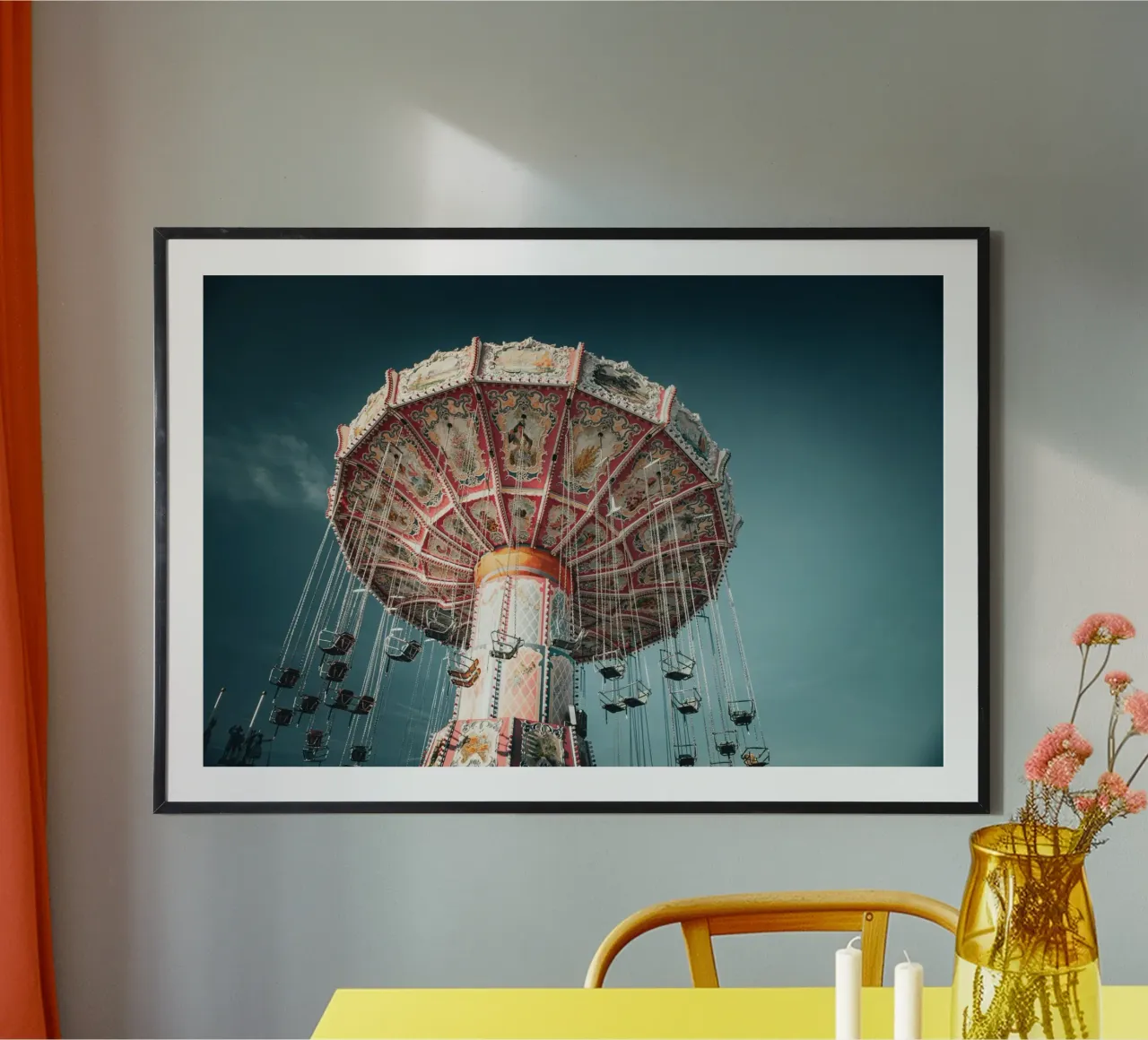 Kettenkarusell poster da Flo Klein