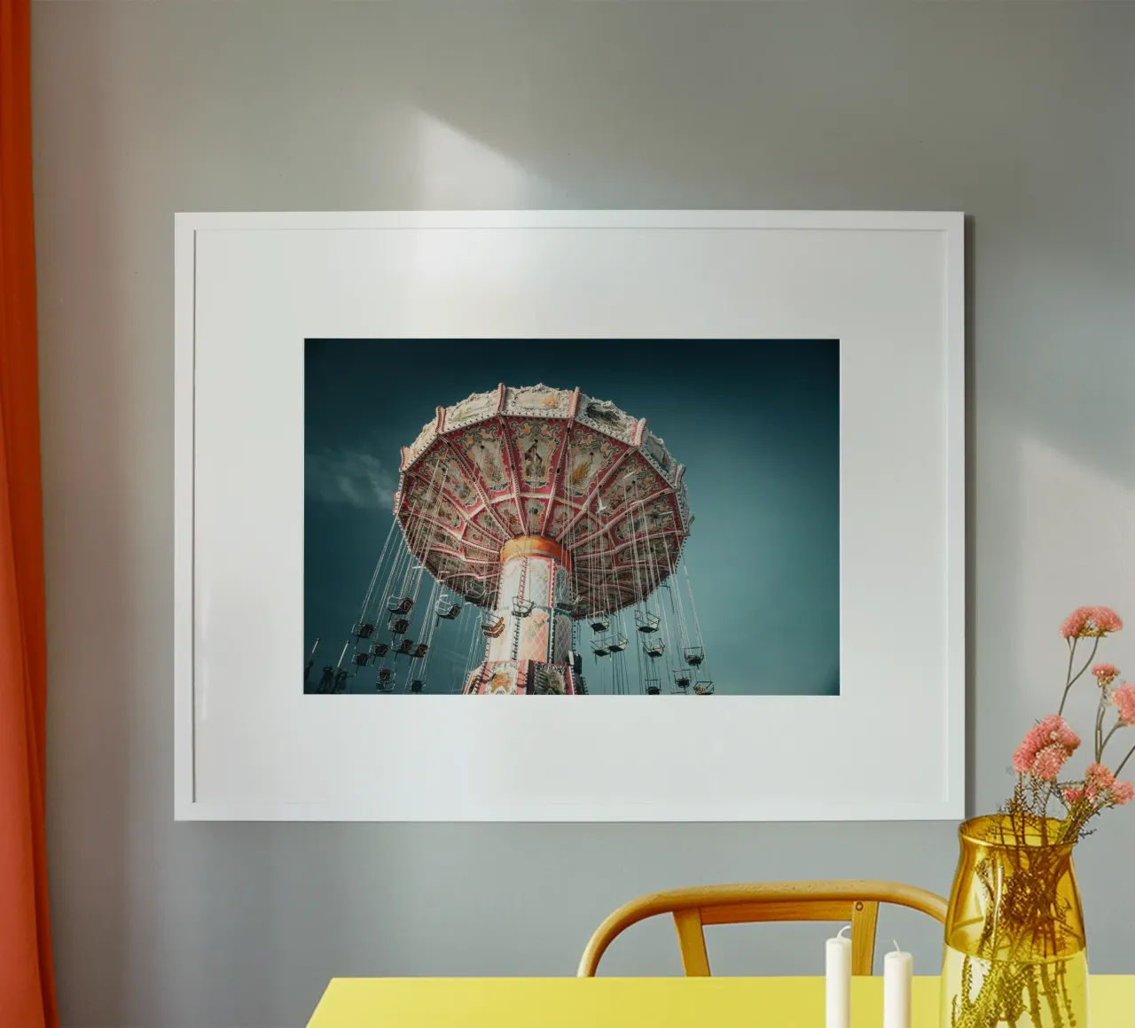 Kettenkarusell poster da Flo Klein