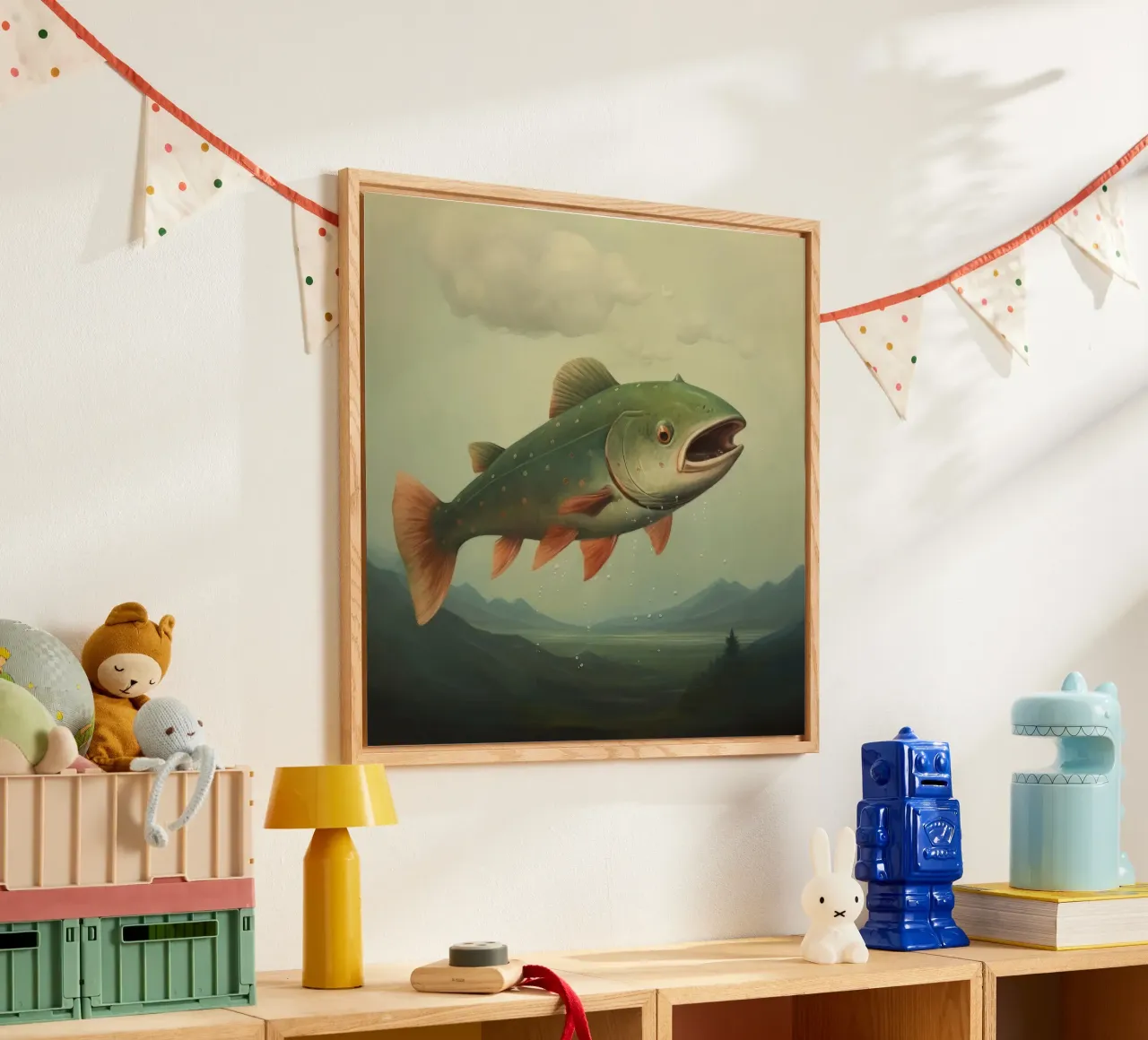 Trota minima plexiglass da Minimal Animal Art