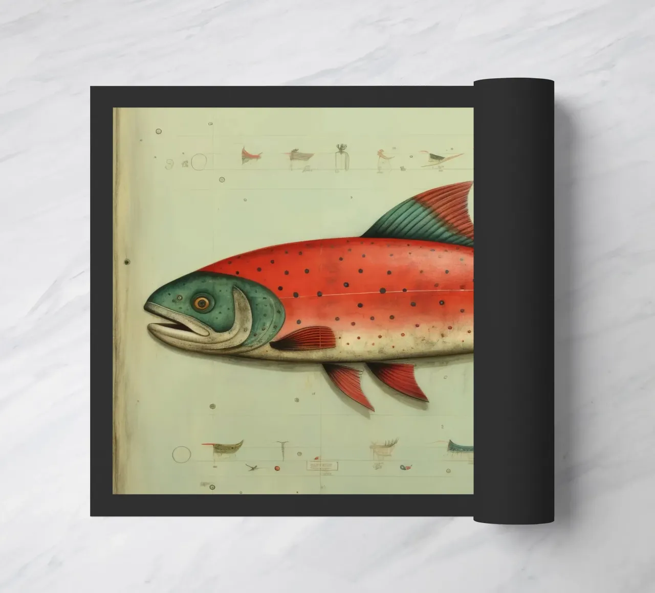 Minimum Trout zerbino da Minimal Animal Art