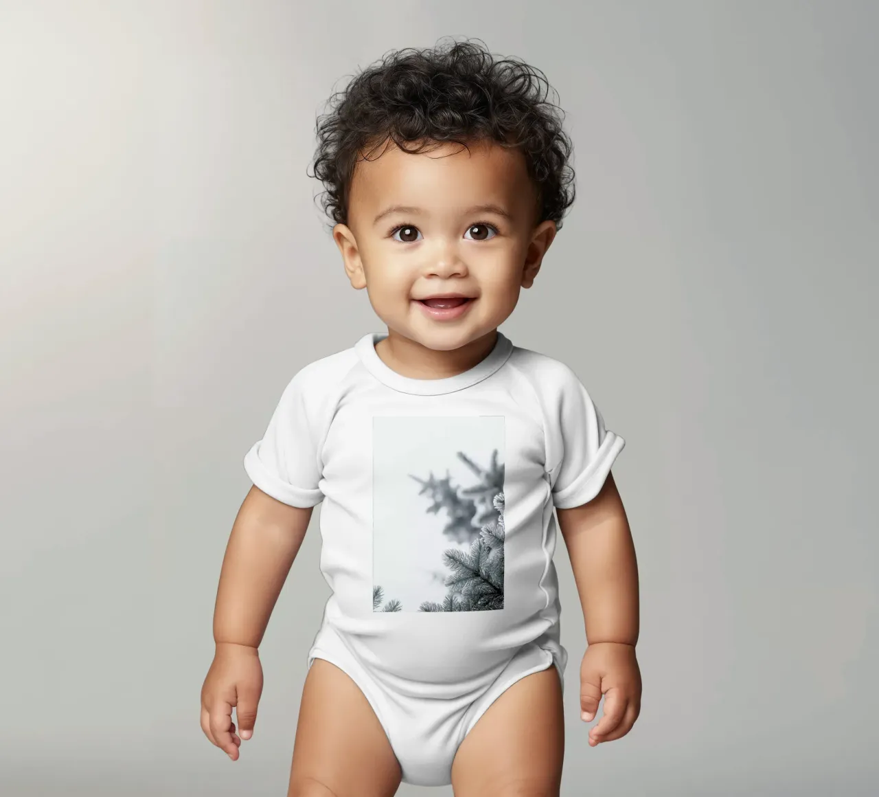Look Up body neonato maniche corte da Studio Nahili