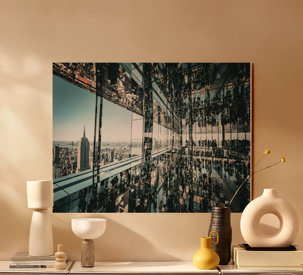 Empire State plexiglass da Flo Klein