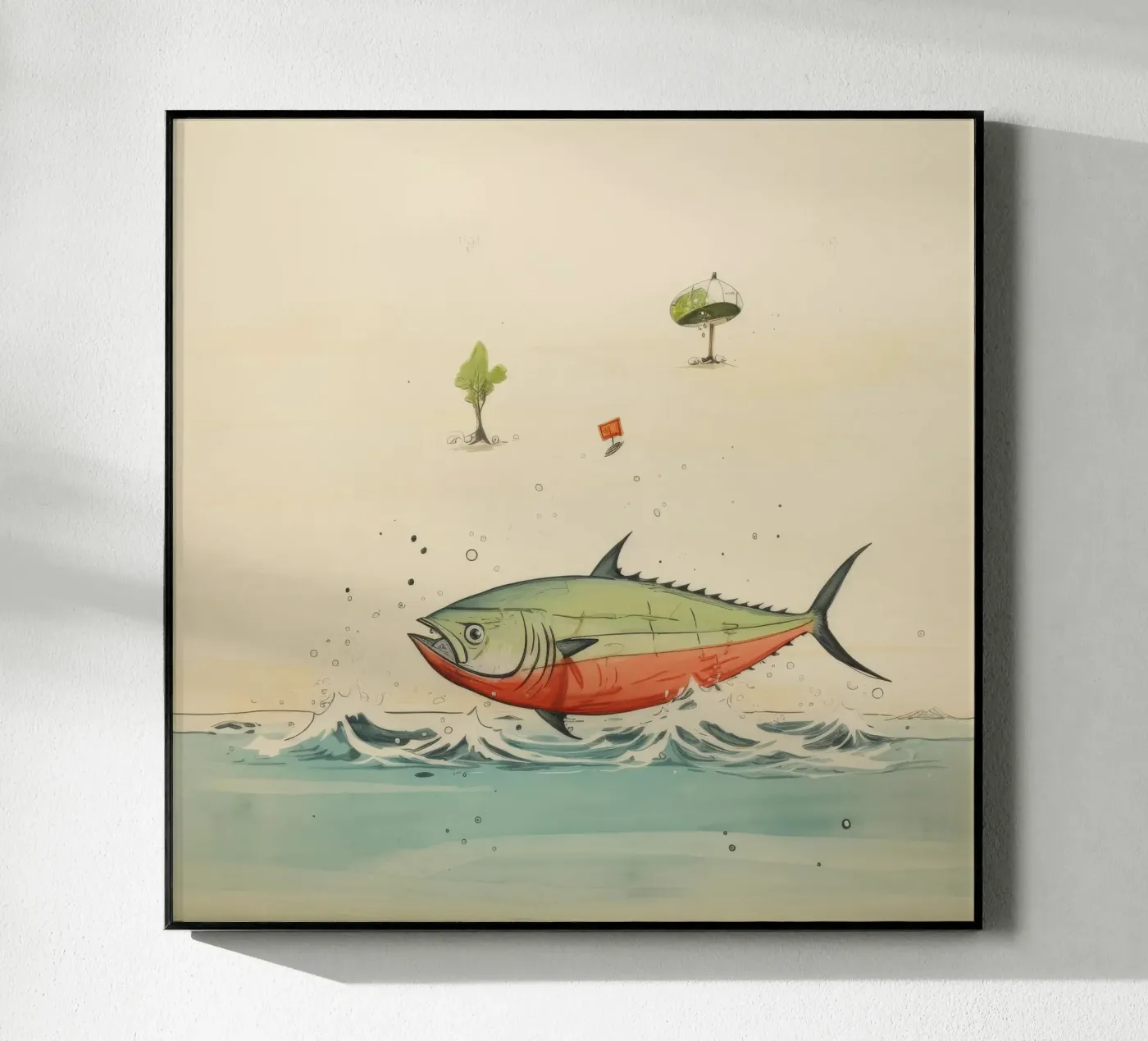 Minimum Tuna plexiglass da Minimal Animal Art