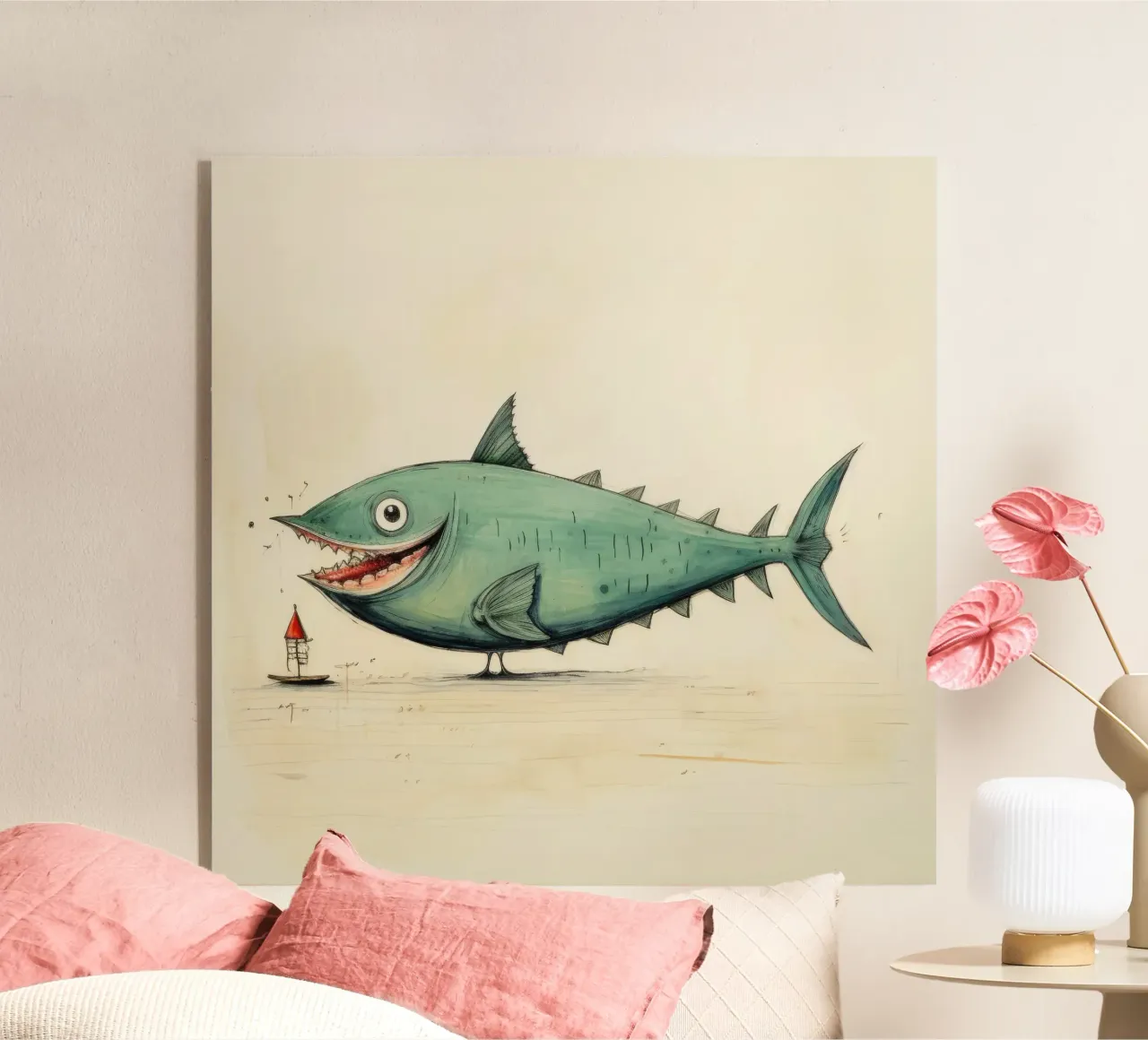 Minimo tonno plexiglass da Minimal Animal Art