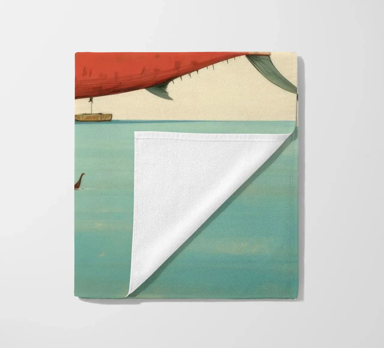 Tonno minimo 1 telo mare da Minimal Animal Art