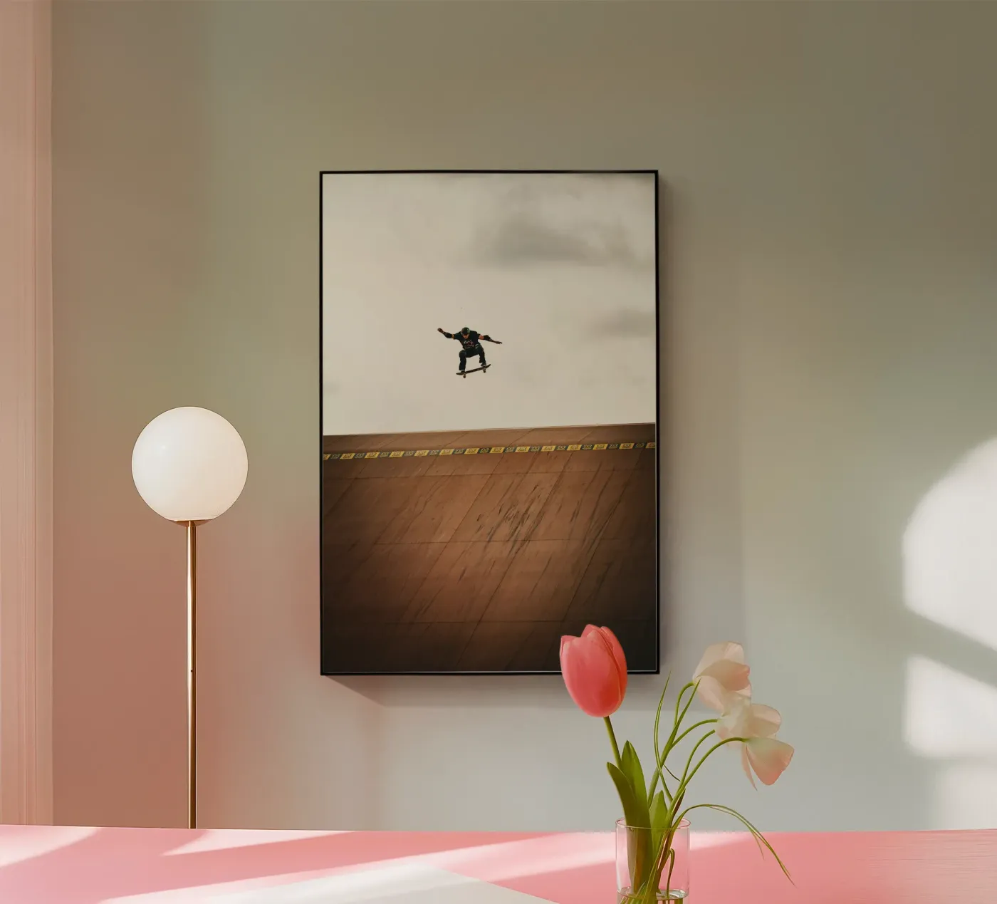 Skaterboarder plexiglass da Flo Klein Gallery