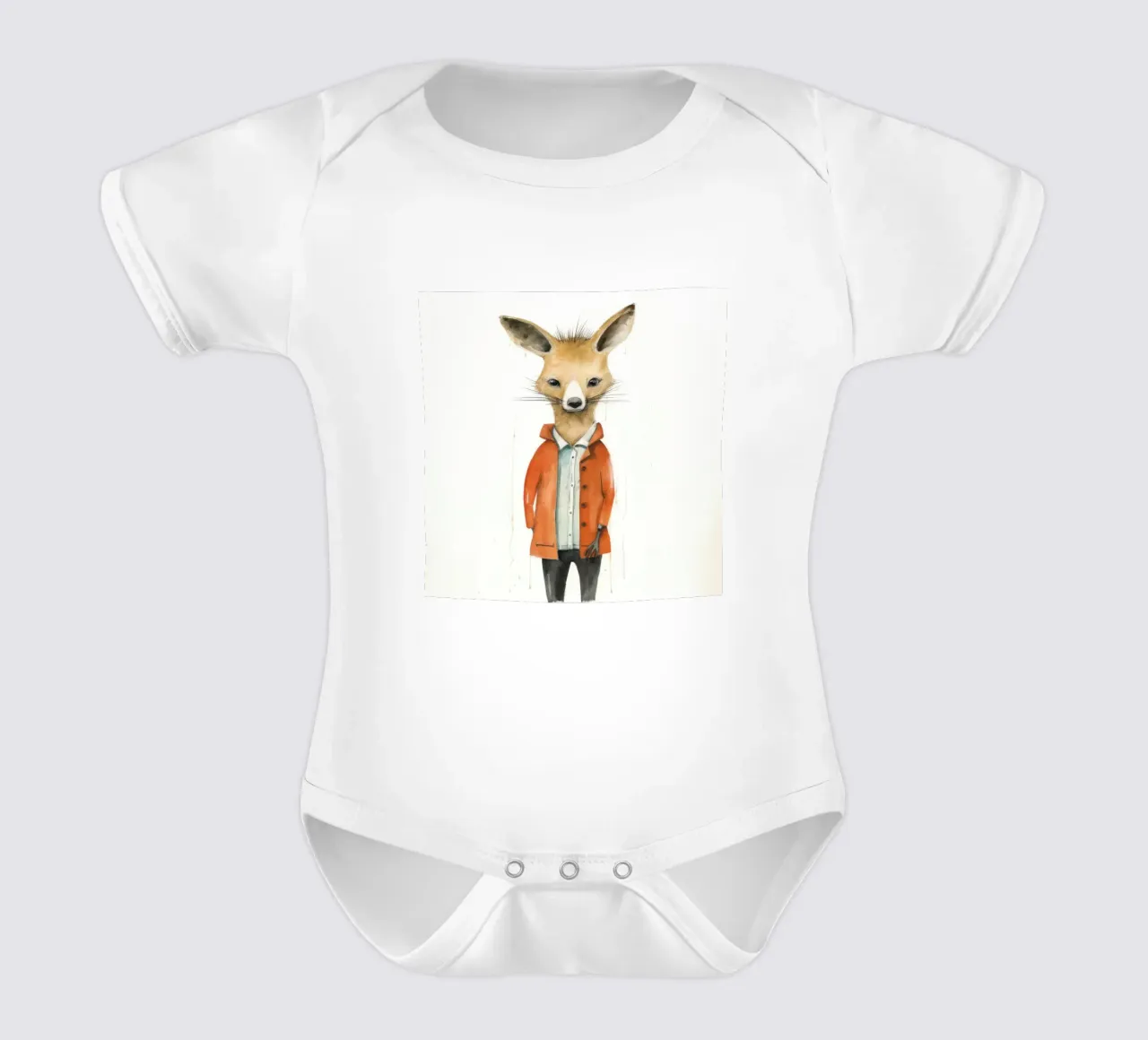 Minimal Wallaby 3 body bébé de Minimal Animal Art