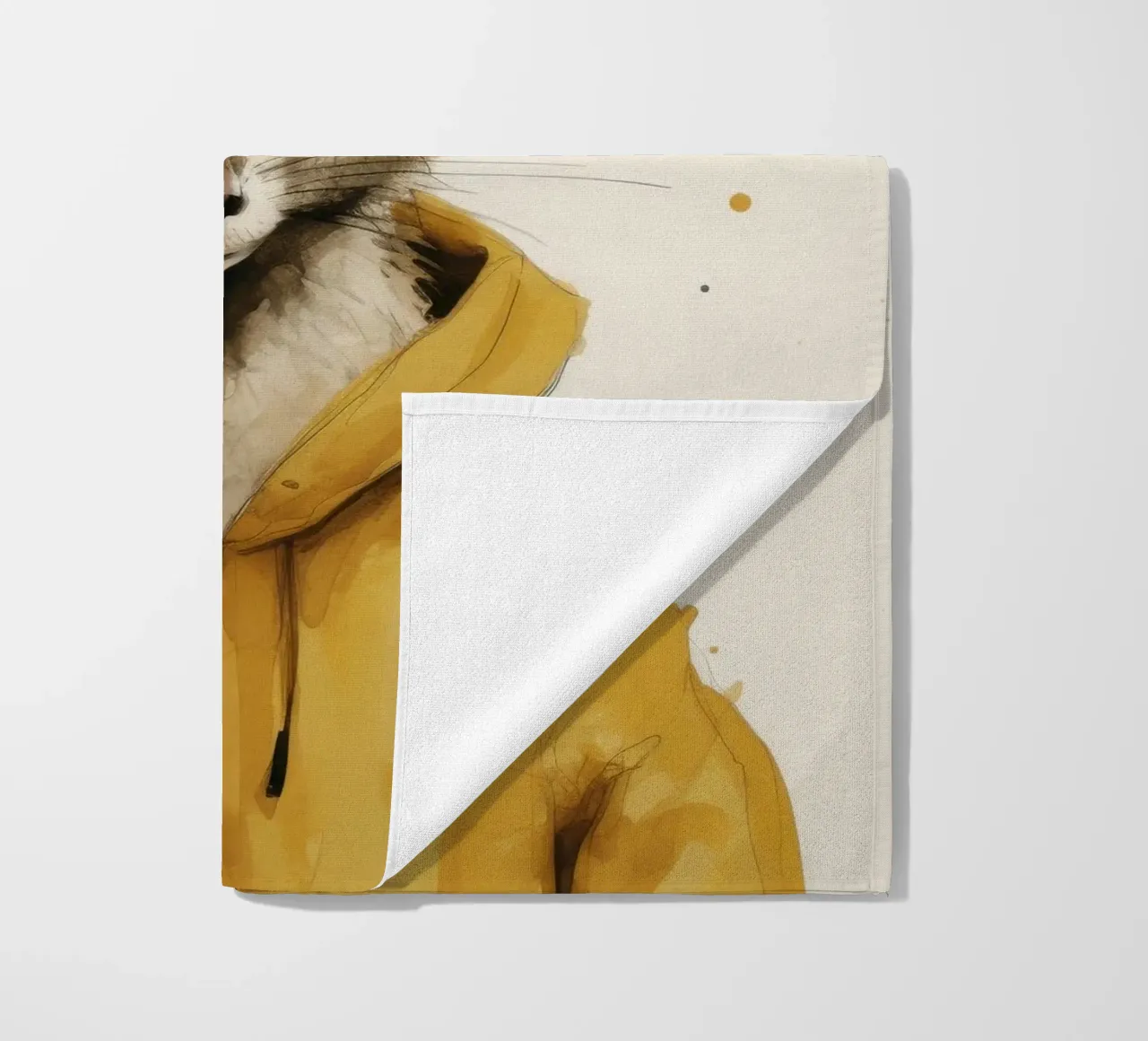 Wallaby minimo 4 telo mare da Minimal Animal Art