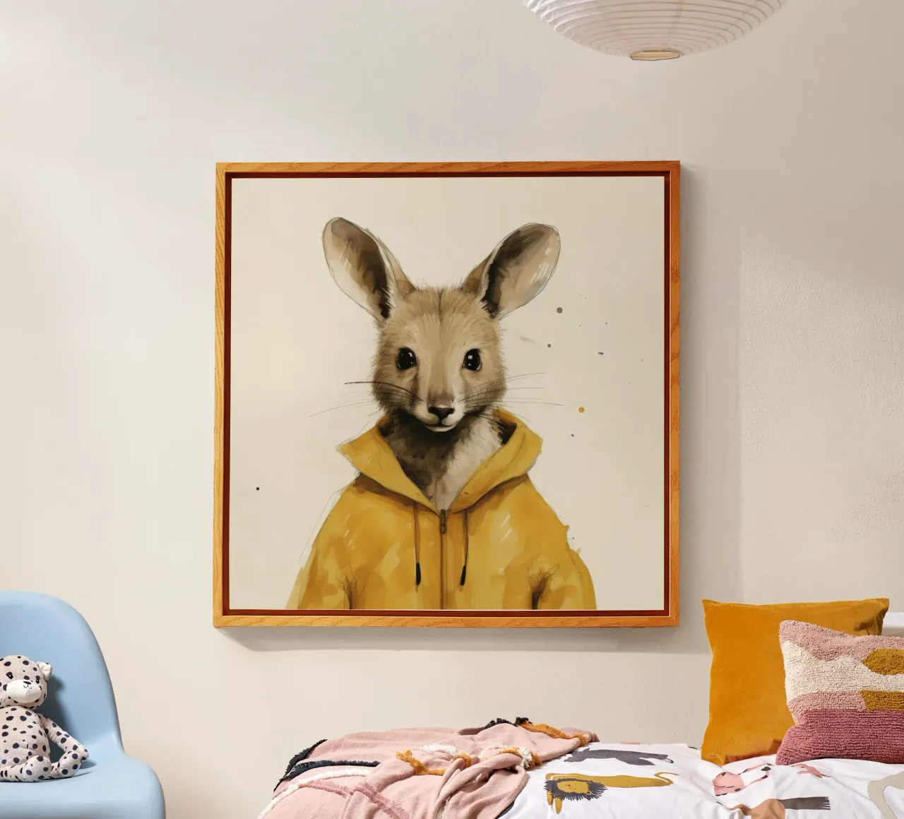 Wallaby minimo 4 plexiglass da Minimal Animal Art