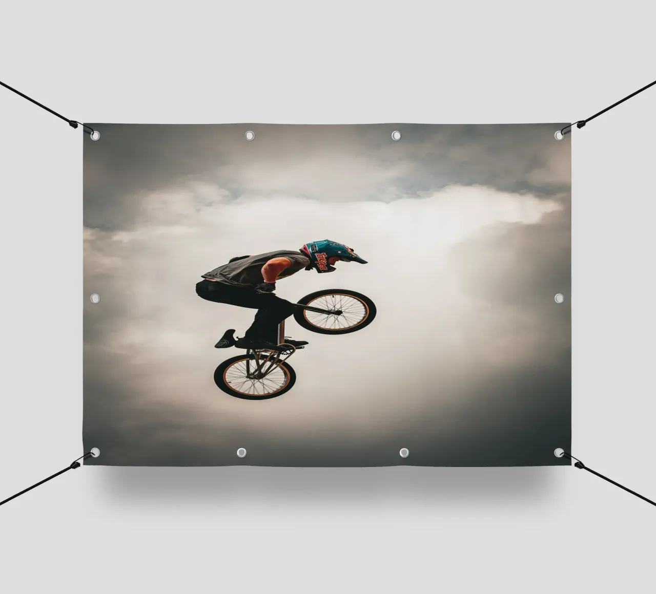 BMX Biker telo in pvc da Flo Klein