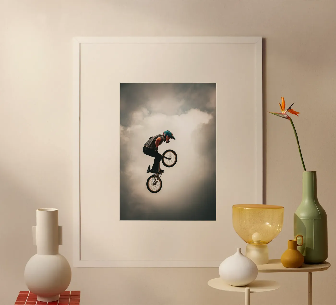 BMX Biker poster da Flo Klein Gallery