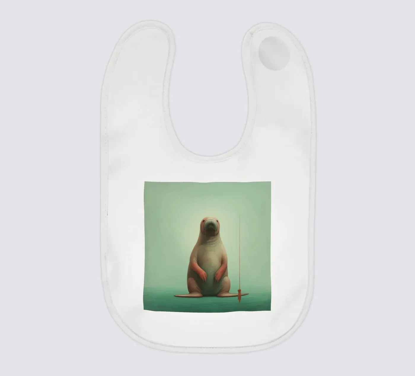 Minimo Walrus bavaglino da Minimal Animal Art