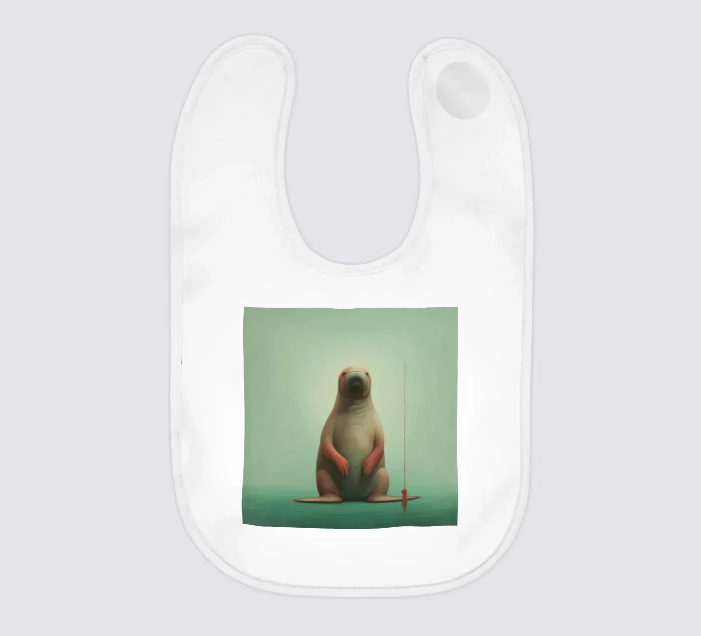 Minimo Walrus bavaglino da Minimal Animal Art