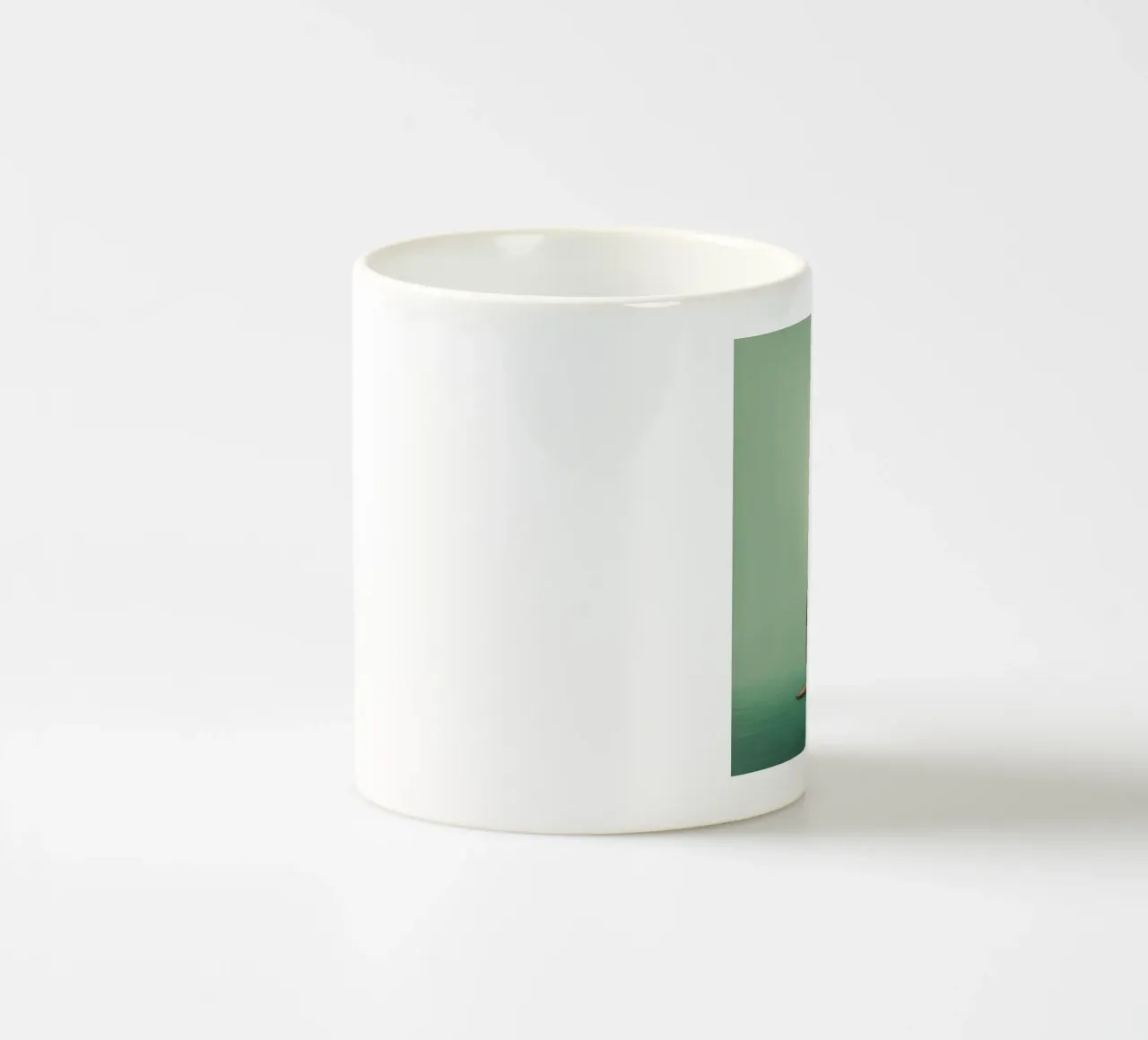 Tricheco minimo 2 tazza in ceramica da Minimal Animal Art