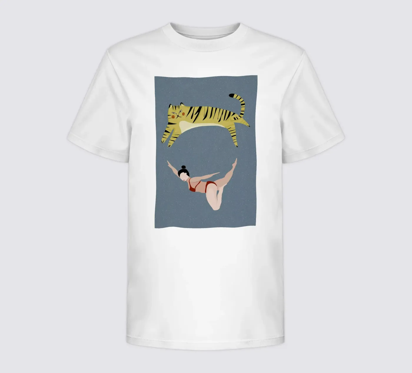 Swimming t-shirt bambini da Amalia Restrepo