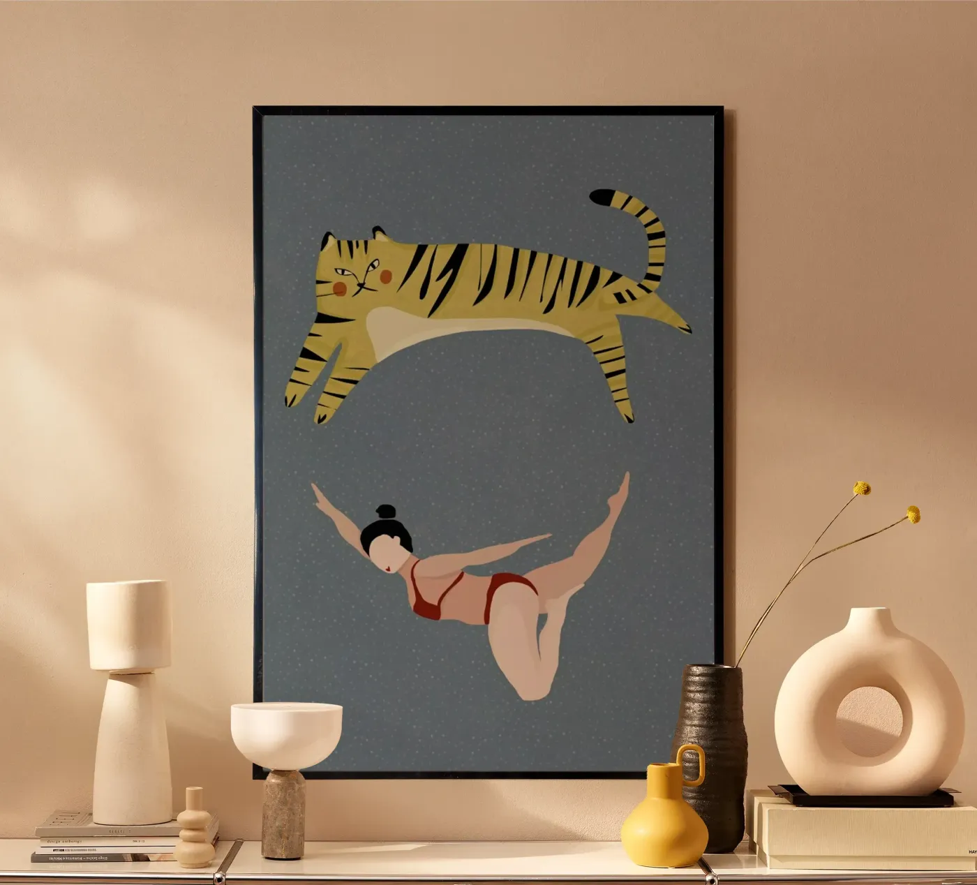 Swimming poster da Amalia Restrepo