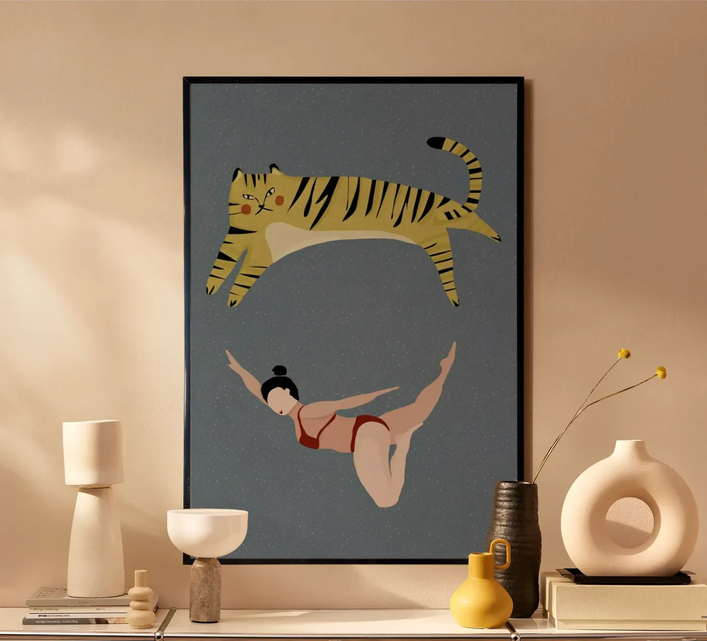 Swimming poster da Amalia Restrepo
