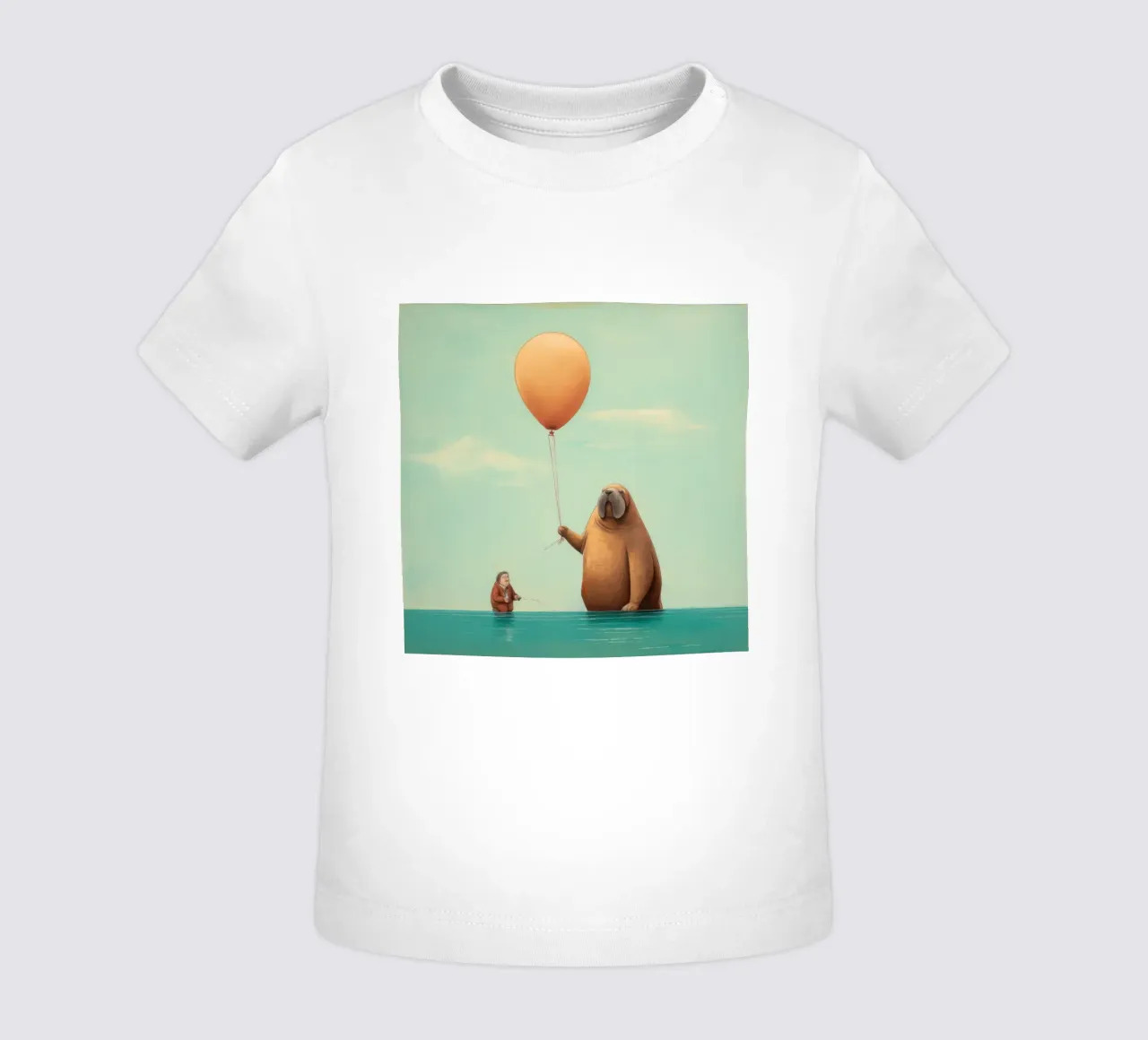 Morses minimaux 3 t-shirt pour bébé de Minimal Animal Art