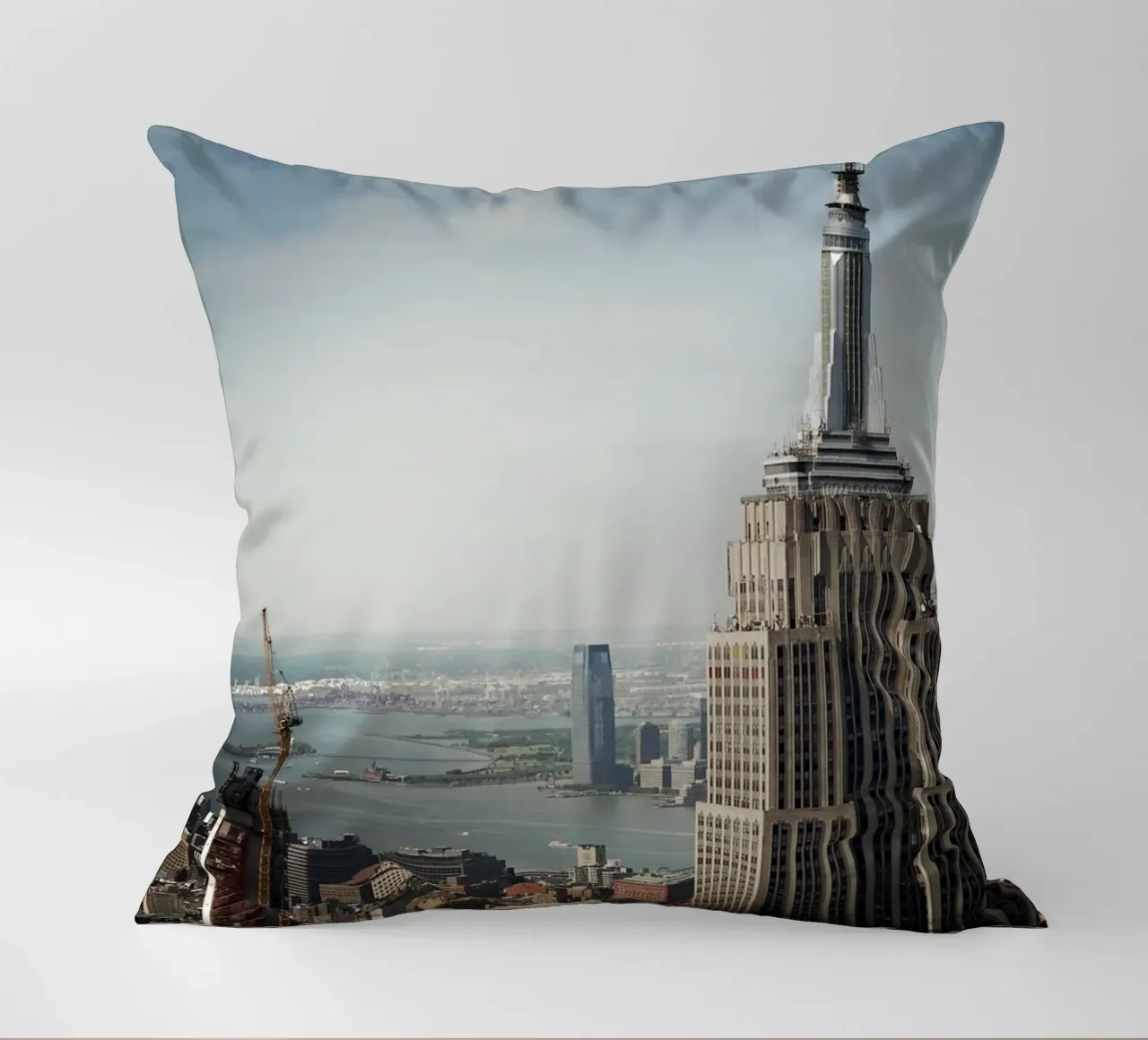 New York decorative cushion by Flo Klein