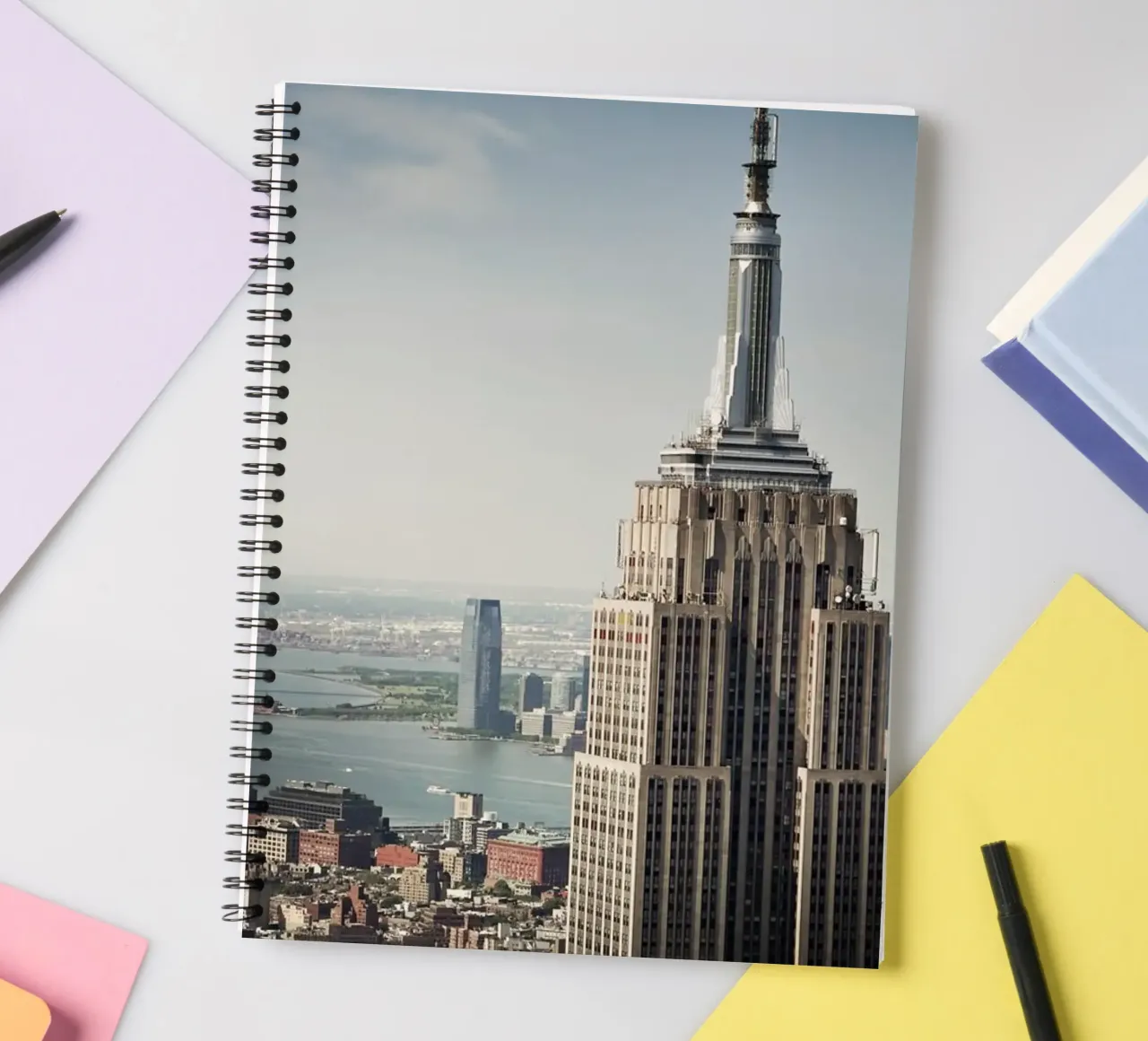 New York spiral notebook by Flo Klein