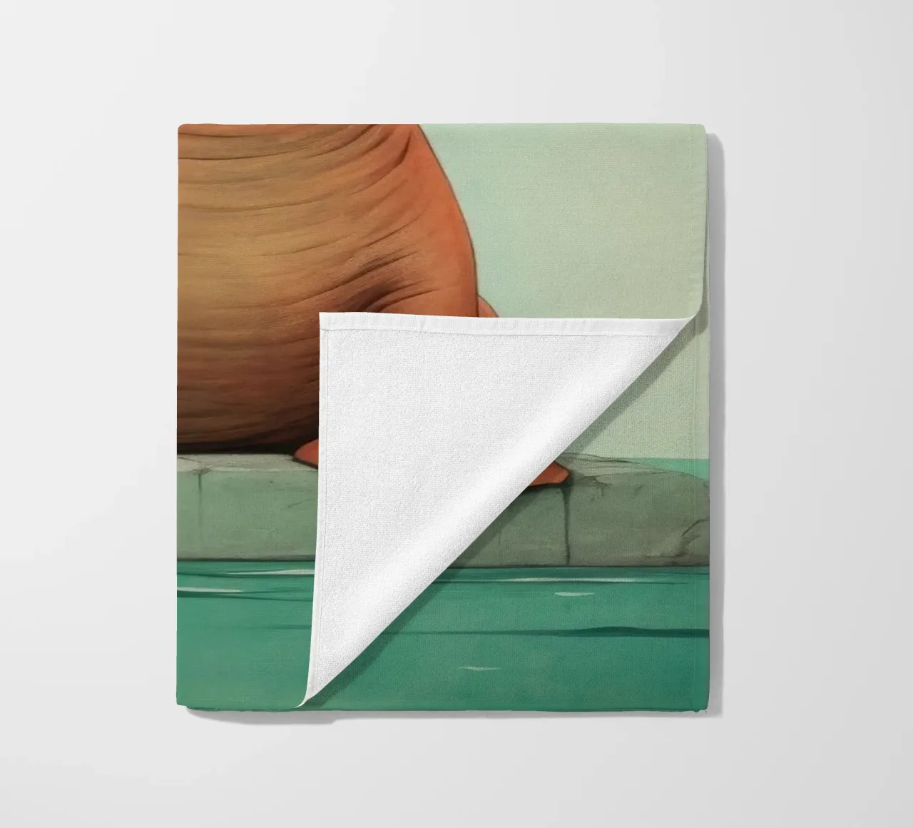 Tricheco minimo 1 telo mare da Minimal Animal Art